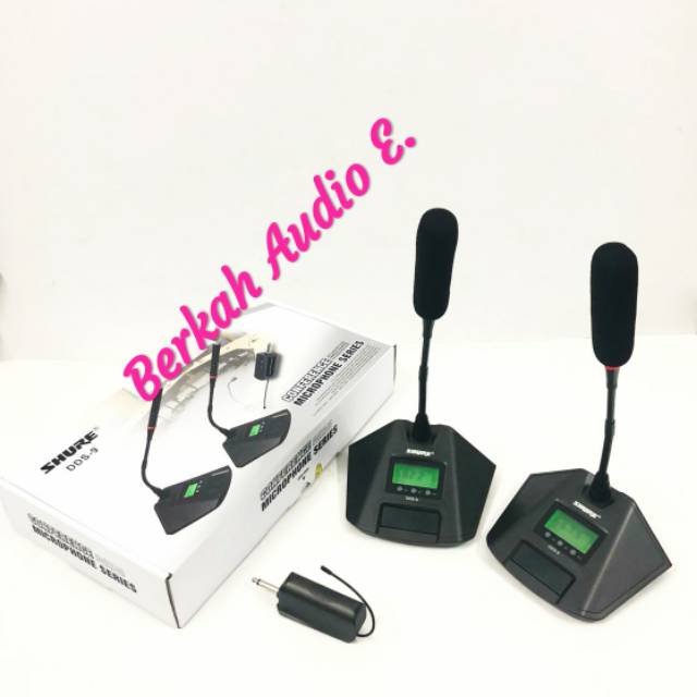 Mic Wireless Meja Podium Shure DDS 9