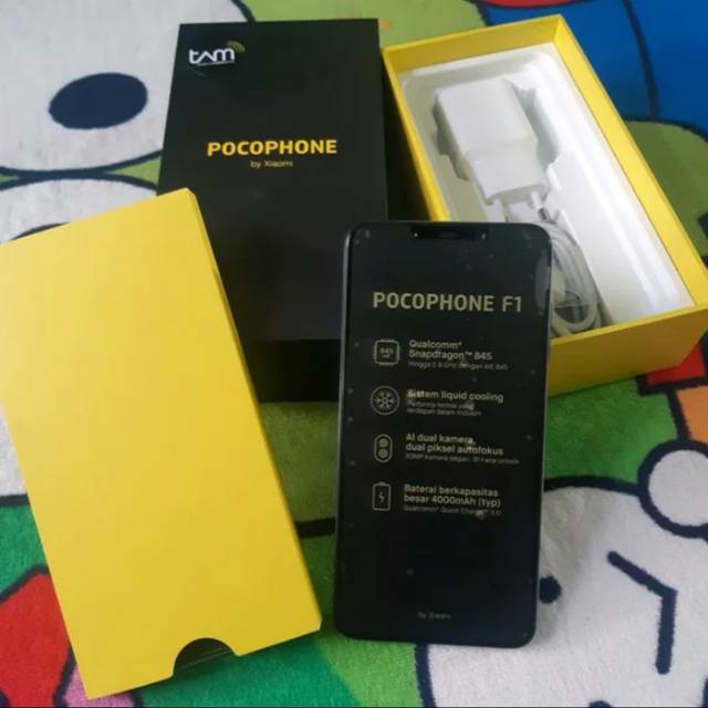 Hp Bekas Xiaomi Pocophone F1 Tam Ram 6 128 Fullset Garansi Resmi 6gb 128gb Shopee Indonesia