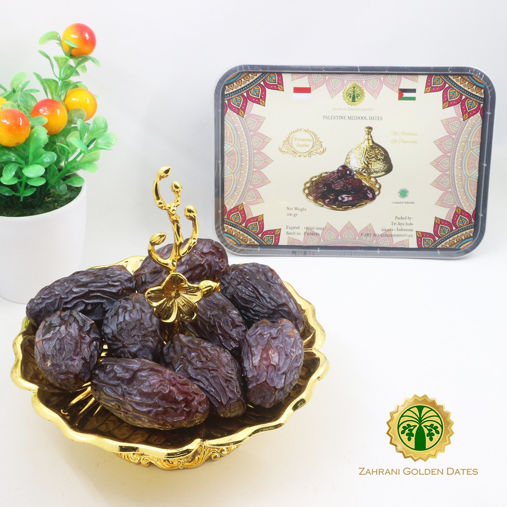 

Kurma Medjool Palestina Premium Jumbo Original Zahrani Golden Dates Palestine Palestin Kurma Lembut