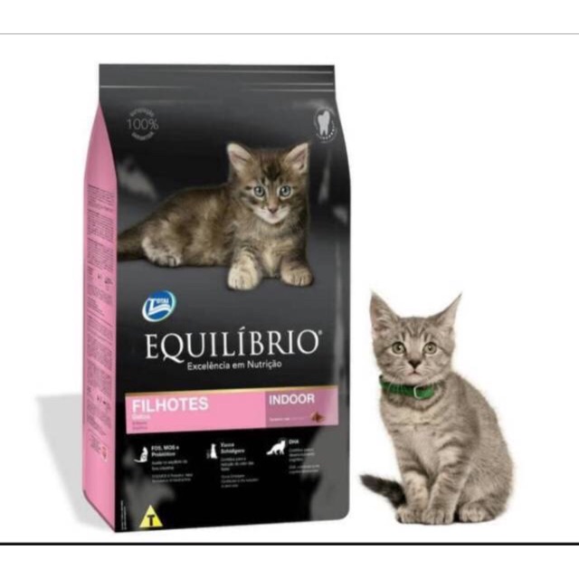 Makanan kucing Equilibrio kitten 7.5kg/cat food Equilibrio kitten