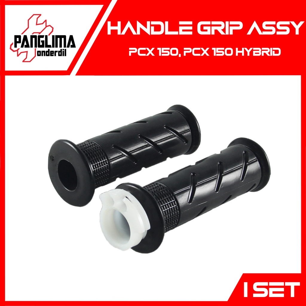 Handgrip PCX 150 Karet-Pipa-Slongsong Handle Hand grip-Fat-Vat-Pad-Handvat-Handpad Assy-Set