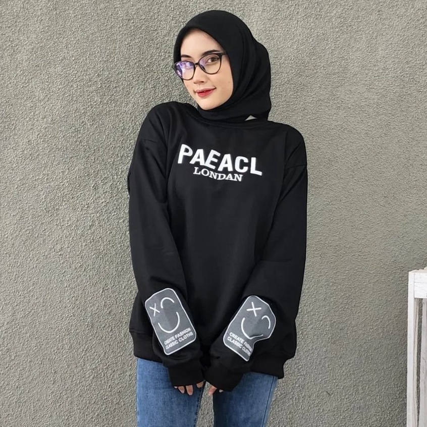 Pro.Coll - Paeacl Crewneck Sweater - Jaket Crewneck Unisex Kekinian