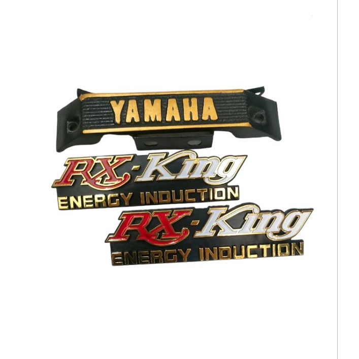 Emblem Logo motor yamaha dan rx king di body original