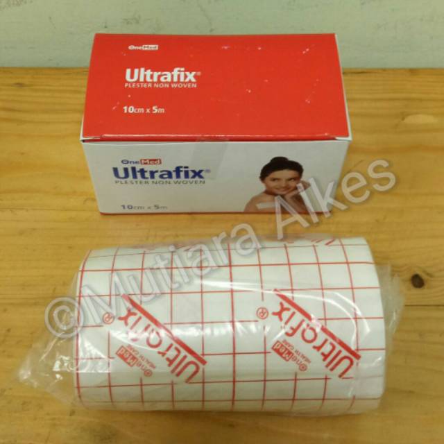 Plester Ultrafix 10cm x 5Meter, Plaster penutup luka - ULTRAFIX 10 X 5