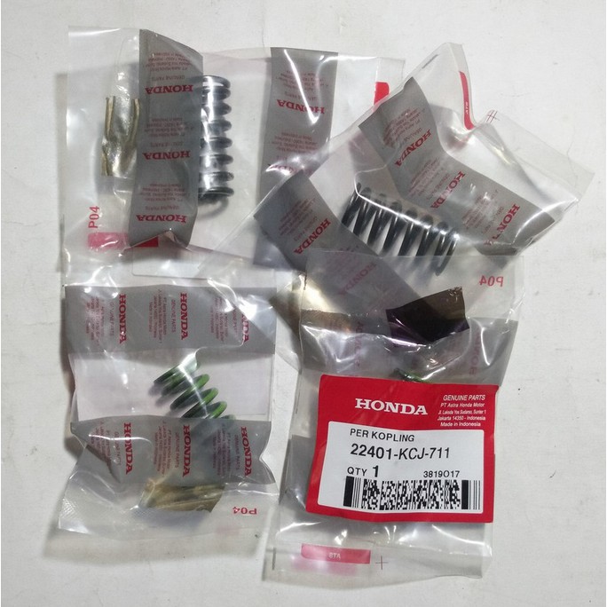 PIR KOPLING TIGER REVO SET 4 BIJI PEGAS KOPLING TIGER REVO PER KOPLING TIGER REVO ORIGINAL AHM 1KC1