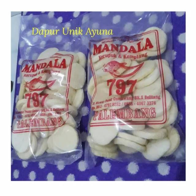 

Kerupuk Kemplang / Krupuk Palembang /Kerupuk