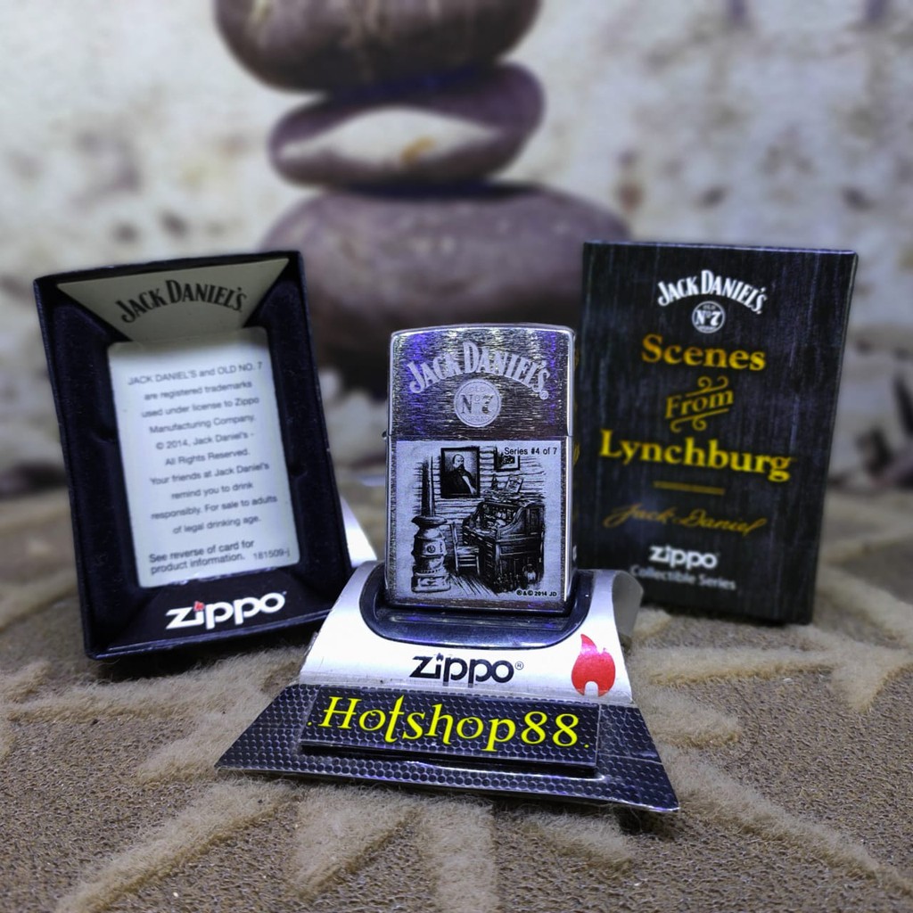 Zippo Original Jack  Daniels Scene 4 28756