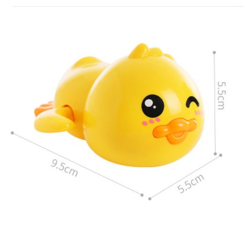 Mainan mandi anak Bebek kurakura air murah model Berenang ikan bergerak Baby happy toys murah