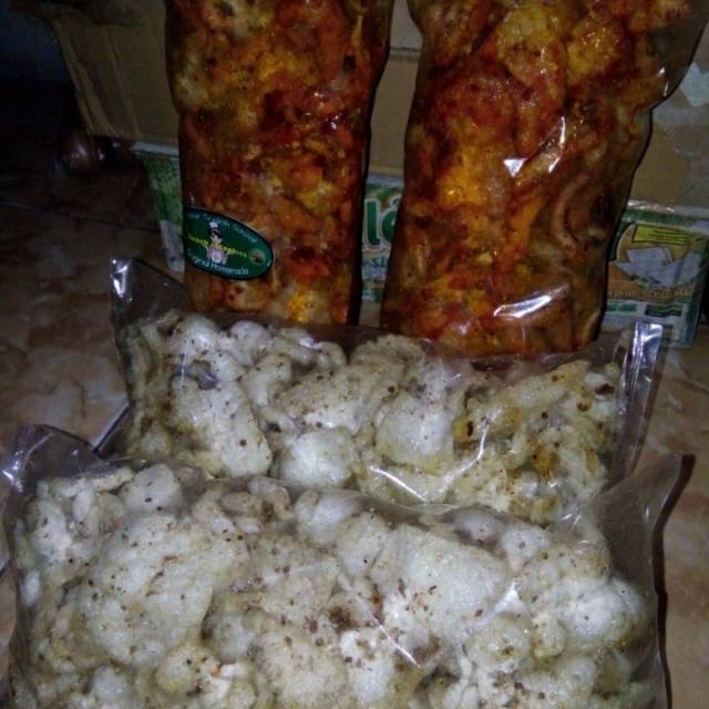 

Krupuk sewot pedas