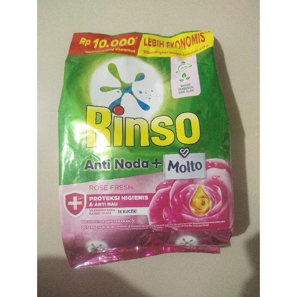 deterjen rinso bubuk rp 10000 Rp 10 rb
