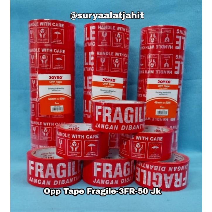 Lakban OPP Tape -3FR-50 (48MMX50M) JK =RP.13.000/1 Rol