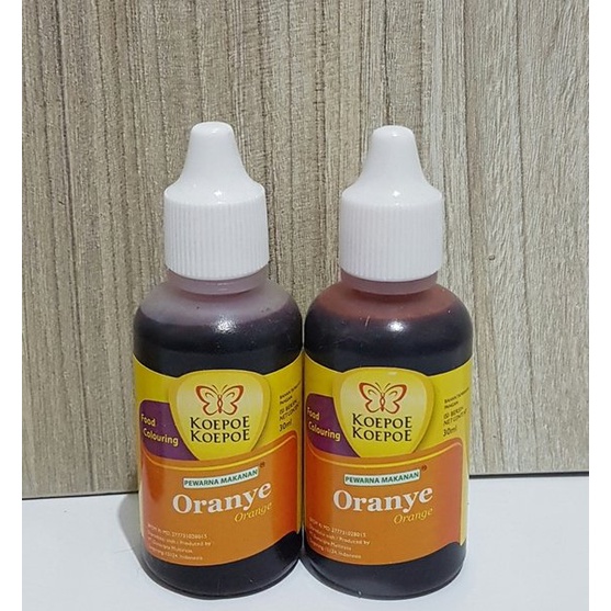 PEWARNA MAKANAN KOEPOE 30ML ORANYE