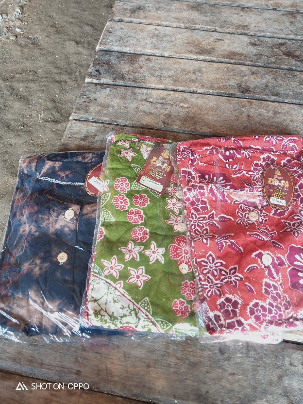 Setelan Celana Panjang Njantren Kancing Depan Busui Batik Pekalongan