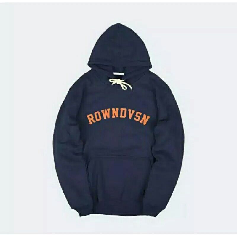 ROWN DIVISION - Hoodie | Sweater Jaket Orange Navy