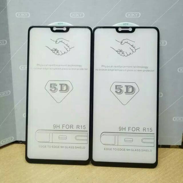 TEMPERED GLASS 9D FULL GLUE OPPO F5 F7