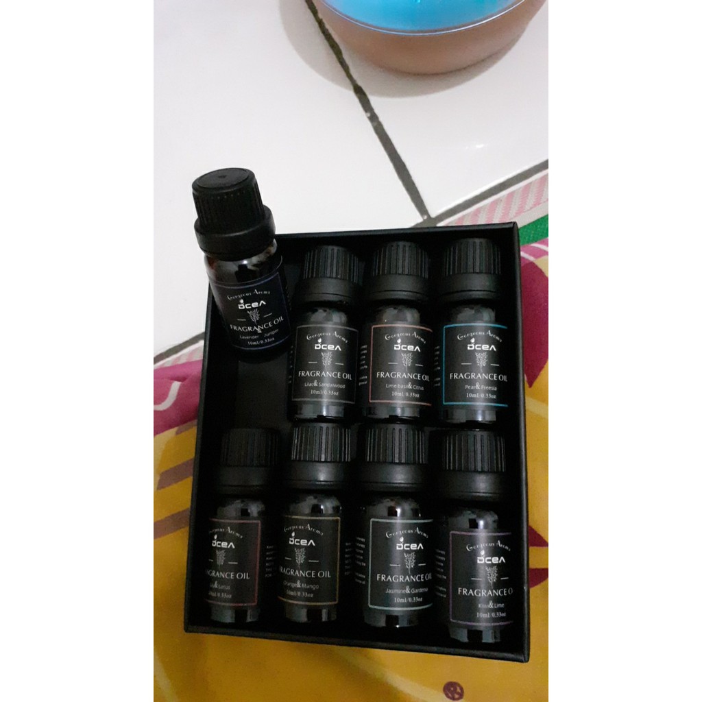 MPro PAKET MINYAK AROMATHERAPY 8 IN 1 / 6 in 1 Essential Fragrance Oil 10ml aromaterapi oils RH-36 RH-28