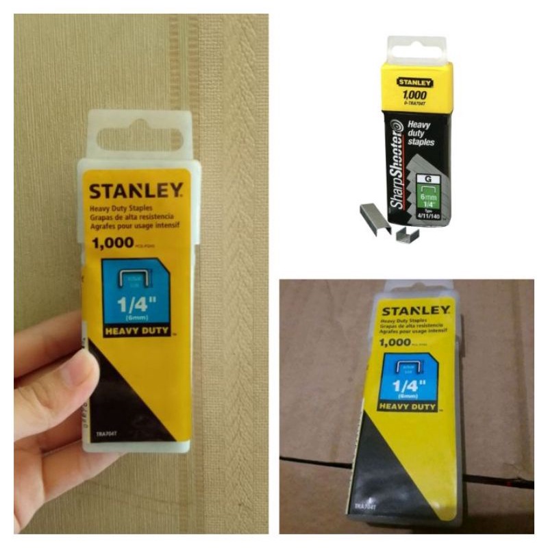 

TRA704T isi Refill Staples 1/4 in (6mm) stanley heavy duty