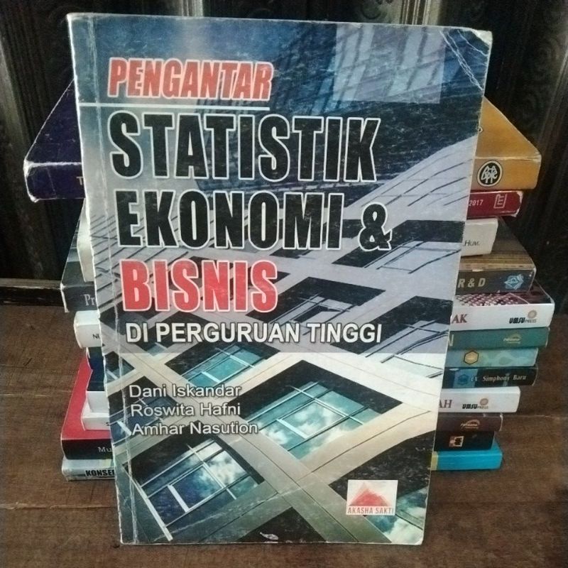 Jual PENGANTAR STATISTIK EKONOMI & BISNIS DI PERGURUAN TINGGI | Shopee ...