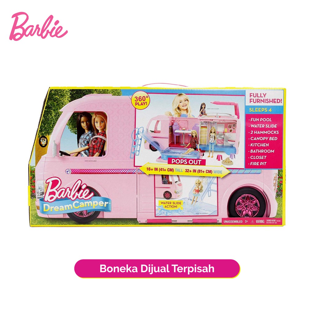 barbie bus set