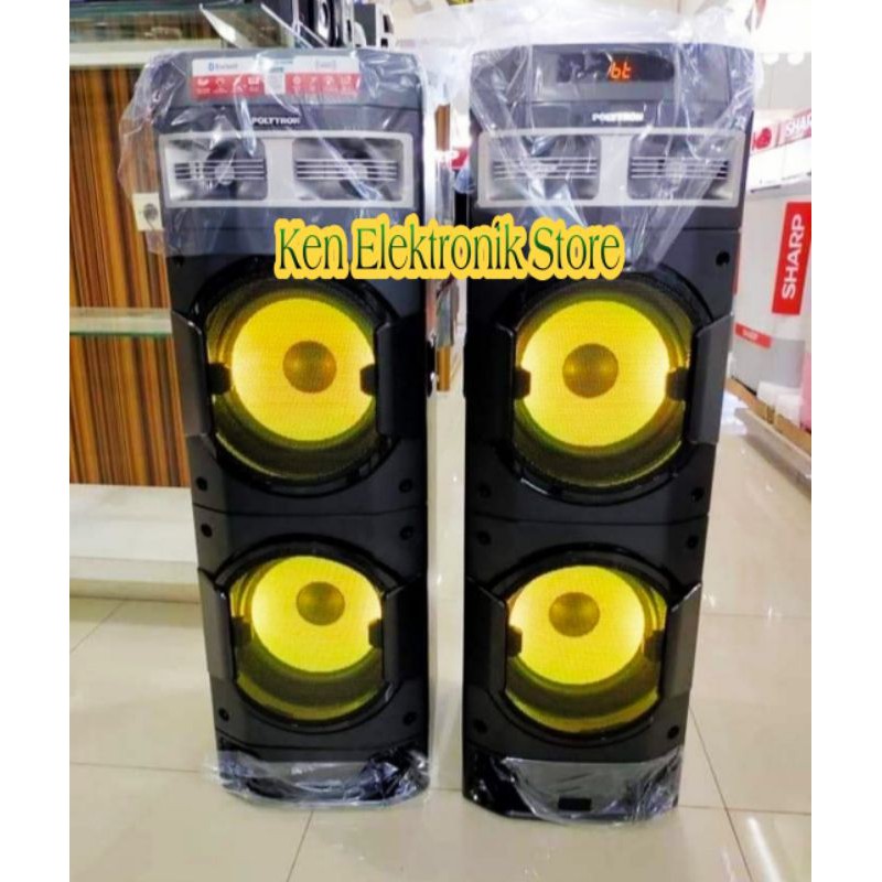 POLYTRON SPEAKER AUDIO PAS10D28 USB BLUETOOTH