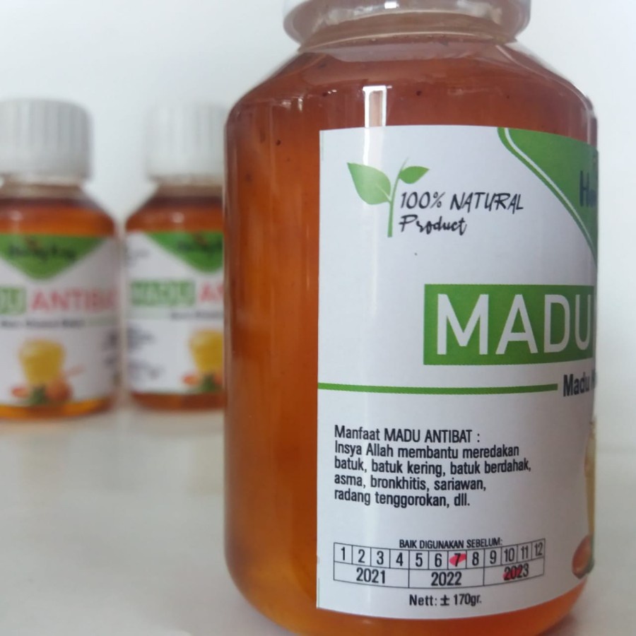 

MADU ASLI MURNI HONEY HERBAL OBAT BATUK SARIAWAN BATUK PILEK FLU BERDAHAK KERING MAU ANTIBAT