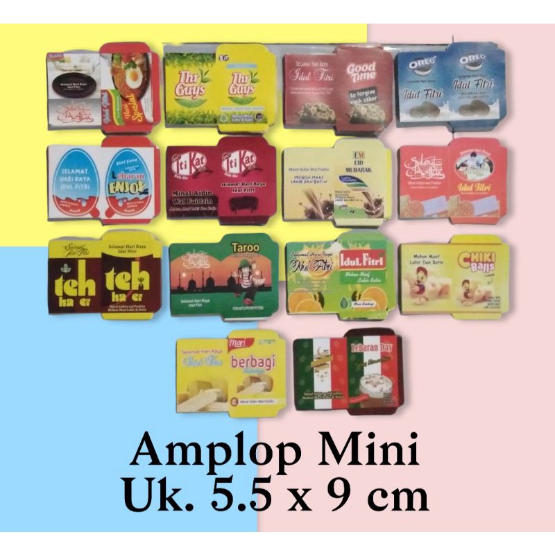 

Amplop lebaran snack viral Limited Edition (Belum di lem)