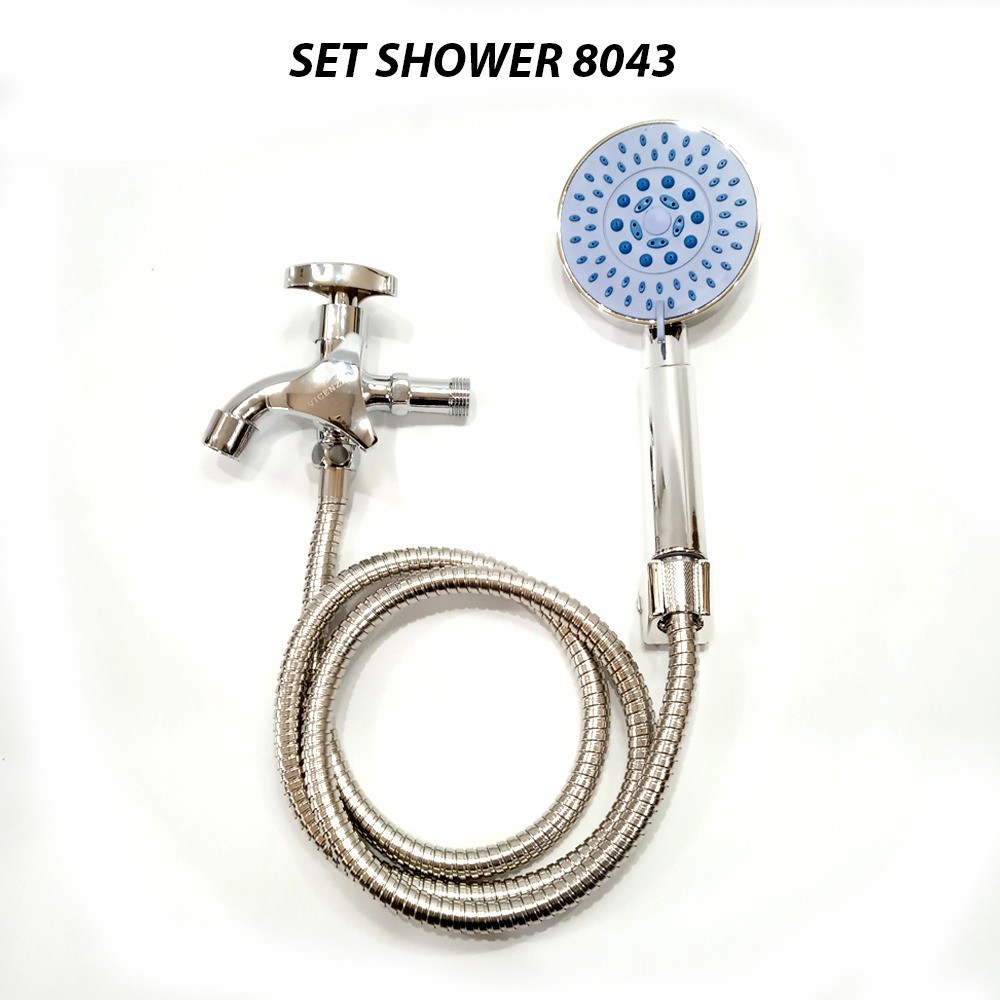 PAKET HEMAT HAND SOWER+KRAN SHOWER DOUBLE 1/2&quot;