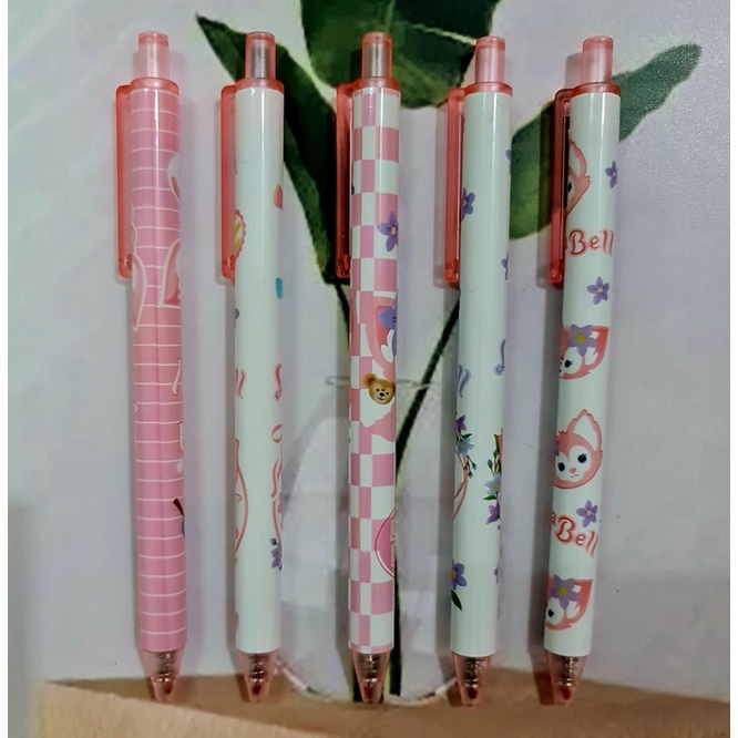 A119 BALLPOINT LINA BELL disney pulpen tinta biru hitam lucu imut atk alat tulis kantor buku pensil penghapus tipe tip x spidol highlighter surat remaja kertas menggambar sekolah perlengkapan cute murah penggaris aksesories aksesoris stationery plastik