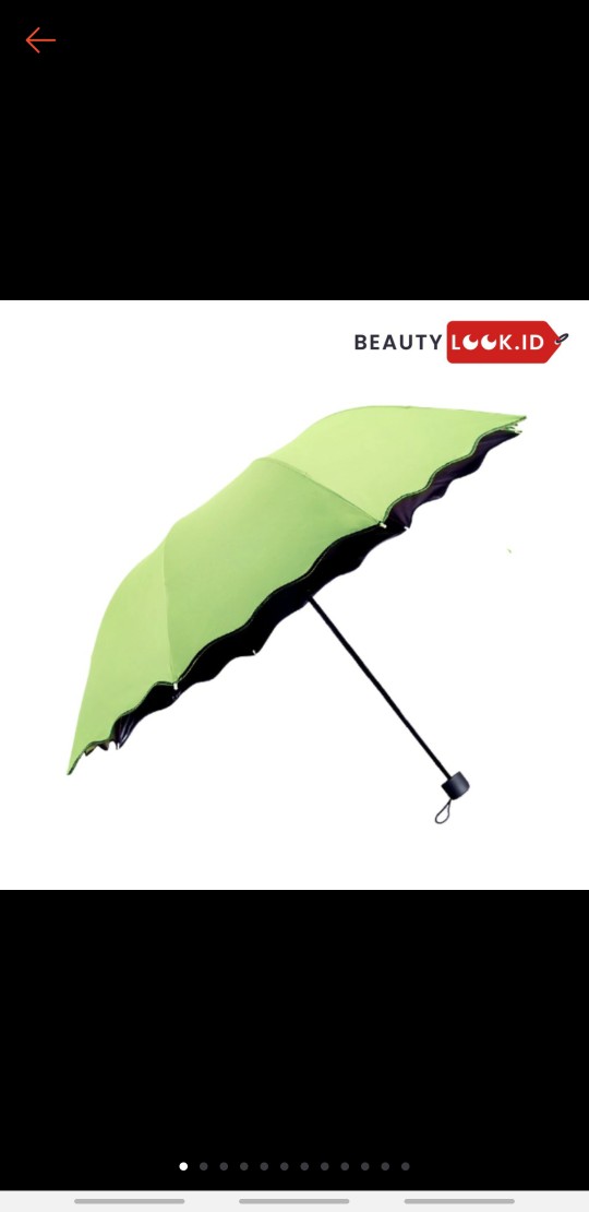 Payung Lipat Payung Hujan Anti Uv Motif Polos Ph004