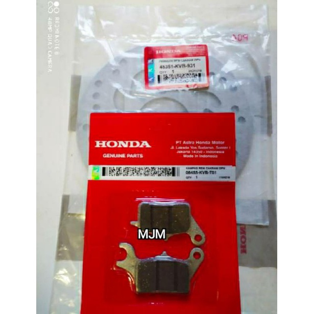 PIRINGAN CAKRAM DEPAN/HONDA VARIO 110 KARBU/VARIO 110 TECNO KARBU/ SCOOPY KARBU/