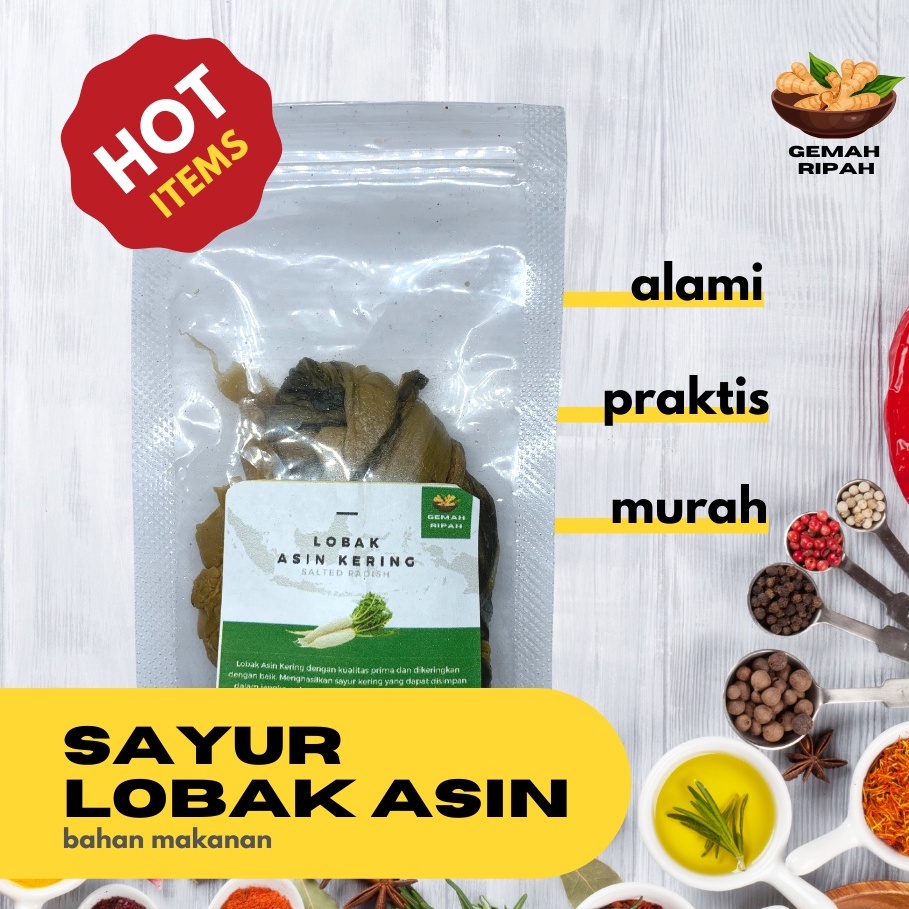 

Lobak Asin / Choi Phu / Chai Pou / Lobak Asin China