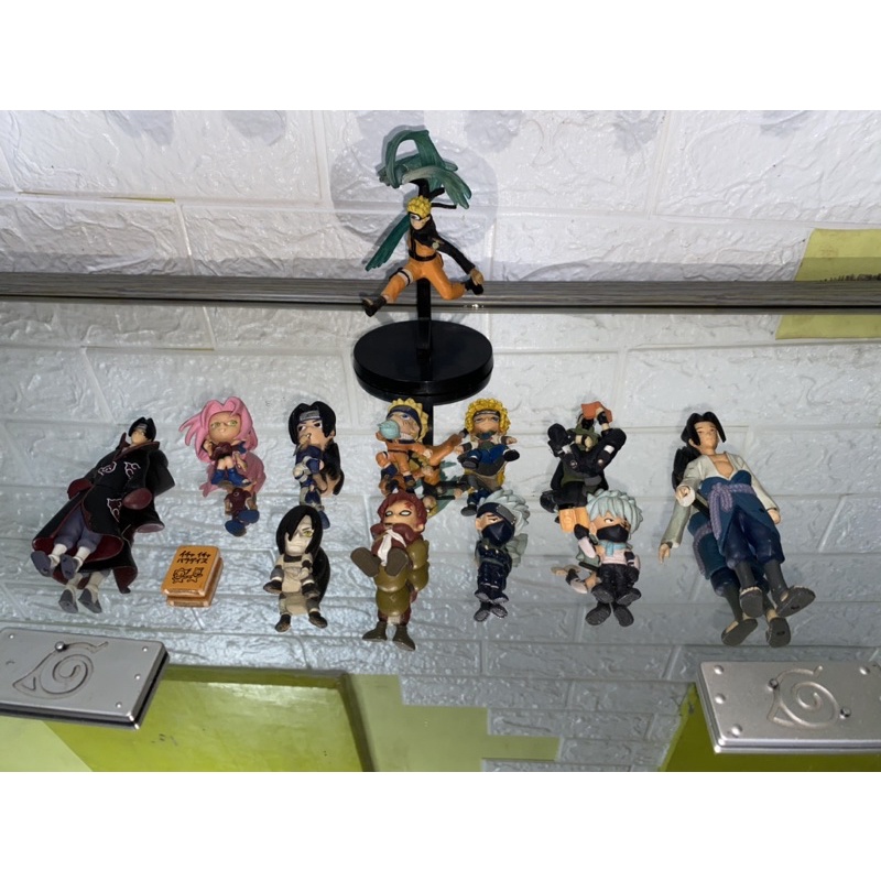 NARUTO action figures / pajangan / patung anime all set
