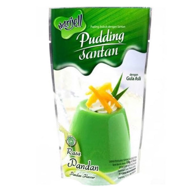 

NUTRIJELL PUDING SANTAN RASA PANDAN 130G