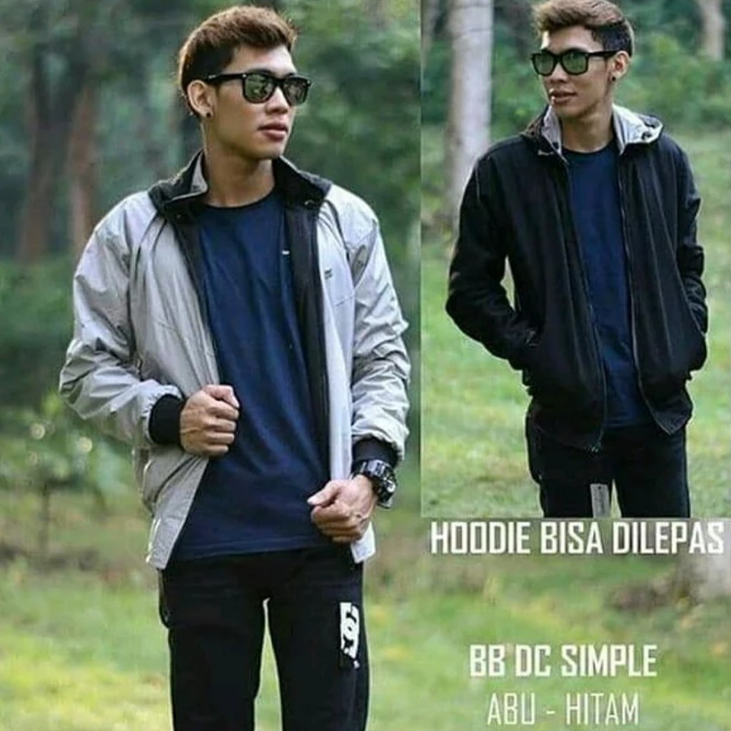 Jaket Bolak Balik Dc / Jaket Bb Dc / Jaket 2 in 1 Misty