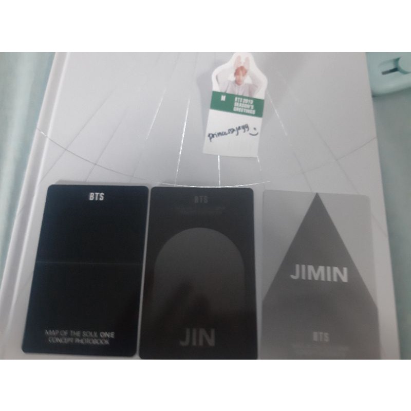 PC PHOTOCARD BTS JIMIN HOLO MOTS CONCEPT BOOK OFFICIAL