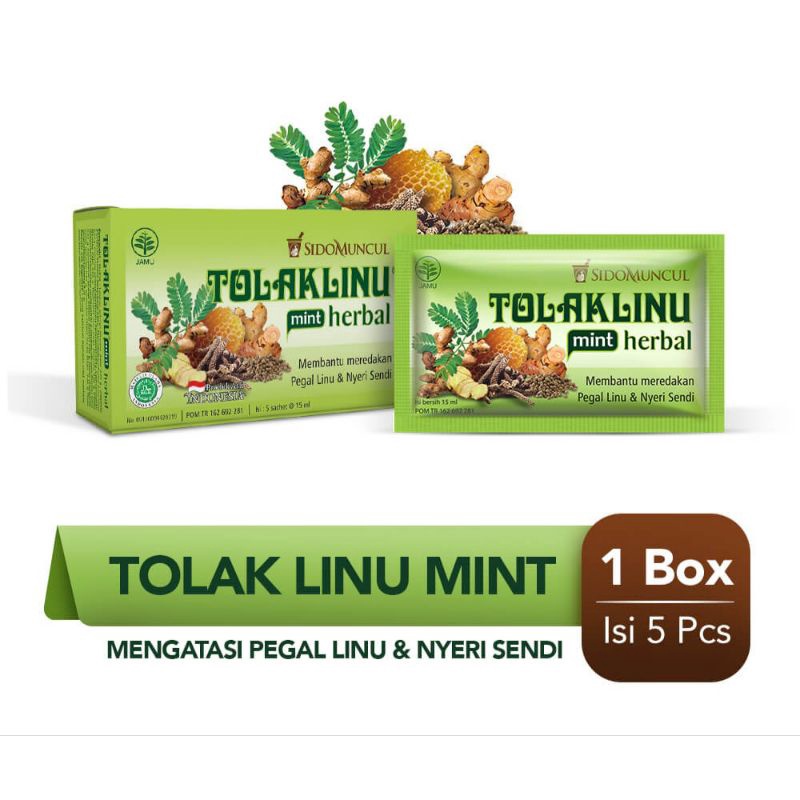 

Tolak Linu Herbal Mint (isi5sachet)