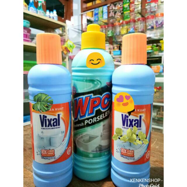 Pembersih toilet pembersih kamar mandi 190 ml vixal wpc | Shopee Indonesia