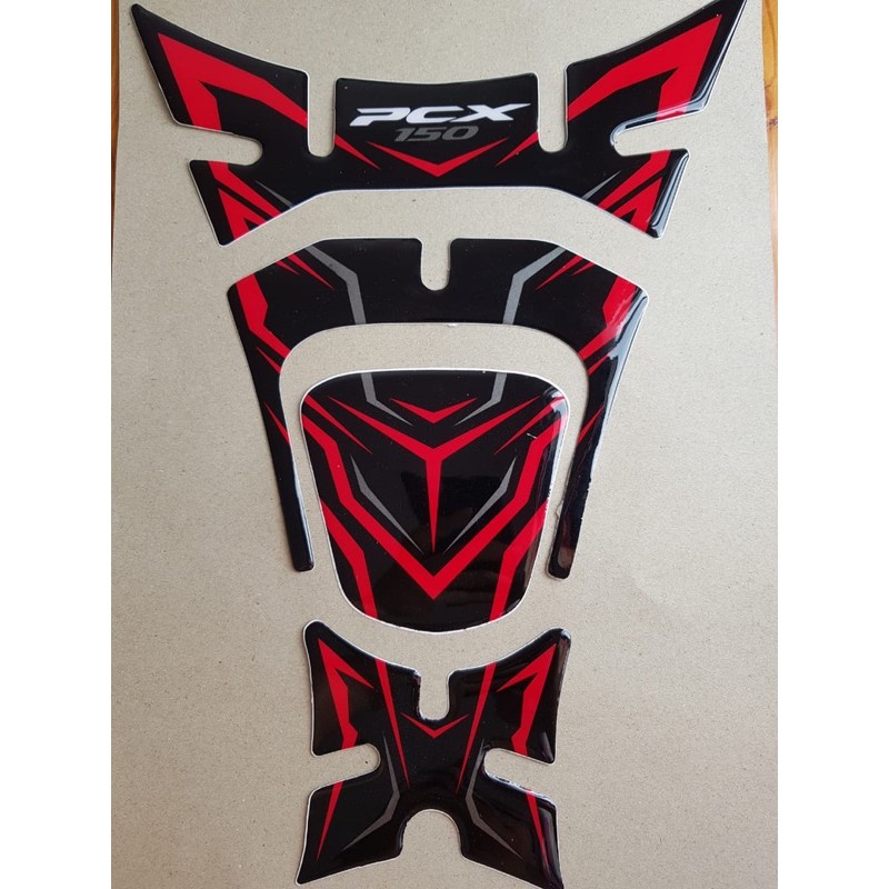 Honda All New Pcx 150 Deck Pad Tank Pad Stiker Timbul