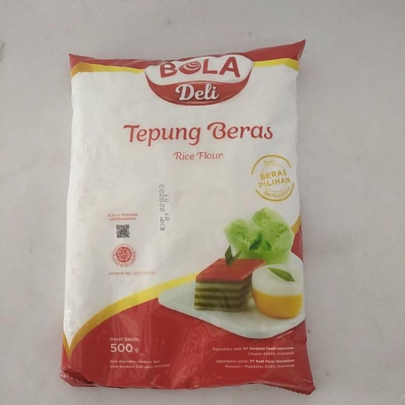 

Tepung beras bola deli 500g