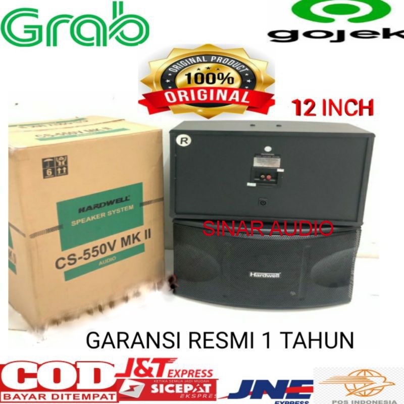 SPEAKER KARAOKE PASIF HARDWELL CS-550V MK II CS550VMKII ORIGINAL 12 inch