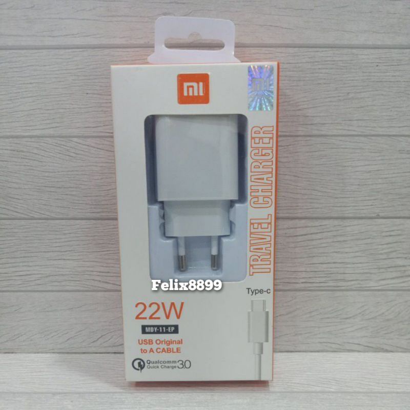 Charger Xiaomi Fast Charging Type C 22,5 Watt MDY-11-EP