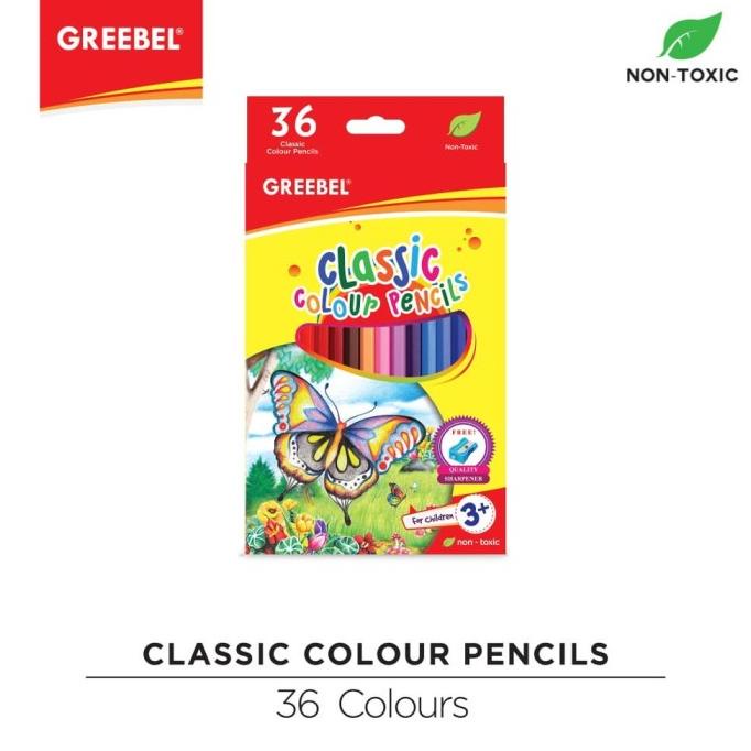 

Greebel 7036 Classic Colour Pencil 36 Warna Kualitas Premium
