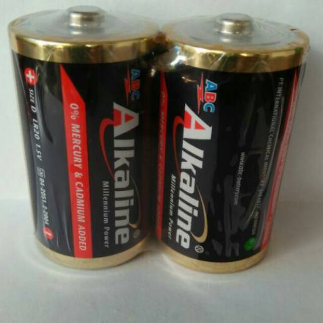 baterai abc besar alkaline D