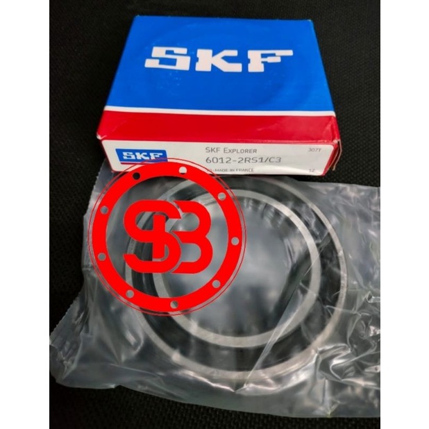 Bearing 6012 2RS / 6012 2RS C3 SKF ORIGINAL