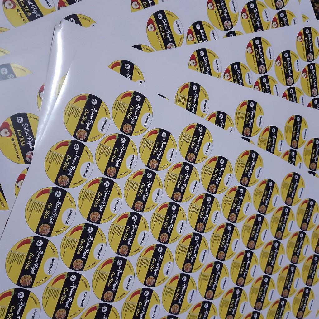 Cetak Stiker Chromo, Exilo, Vinyl - Area Cetak A3+