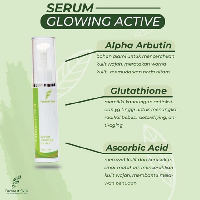 Serum Glowing Active By Nanda Farmest Skin