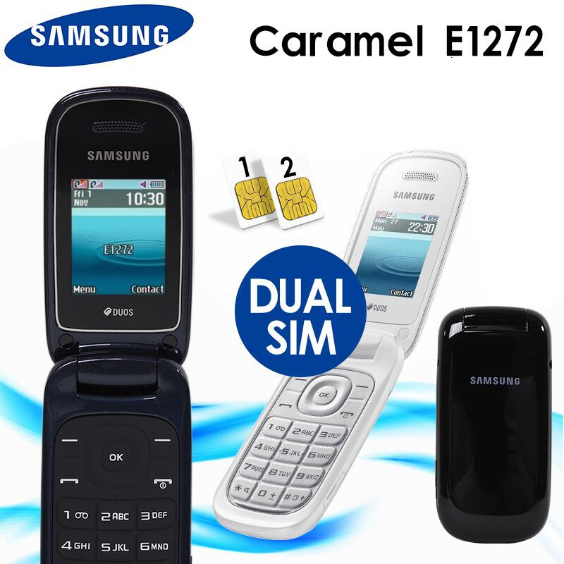 SAMSUNG CARAMEL E1272 TERMURAH HP SAMSUNG hp jadul samsung lipat-1