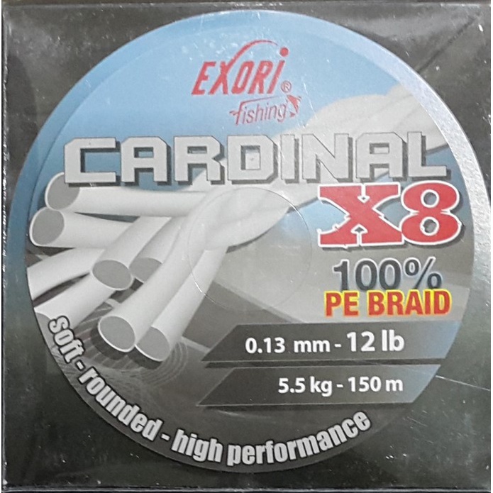 Senar PE Cardinal X8 Exori Braid Soft Rounded-0