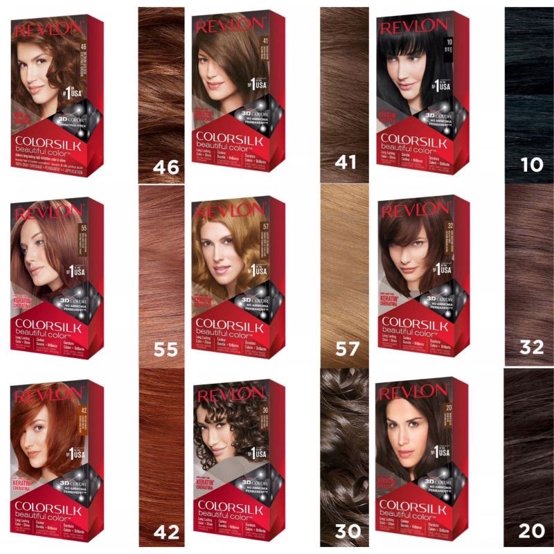 Revlon Colorsilk Hair Color Cat Rambut