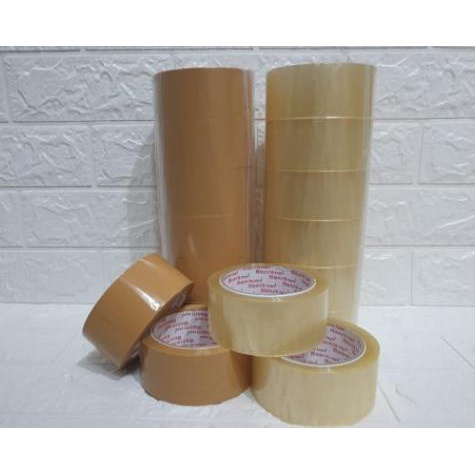 

Lakban Bening Coklat Hansatape 100 Yard Fauzinarman